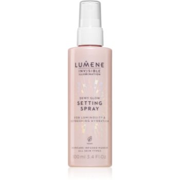 Lumene Invisible Illumination Dewy Glow spray pentru fixare și strălucire - imagine 2